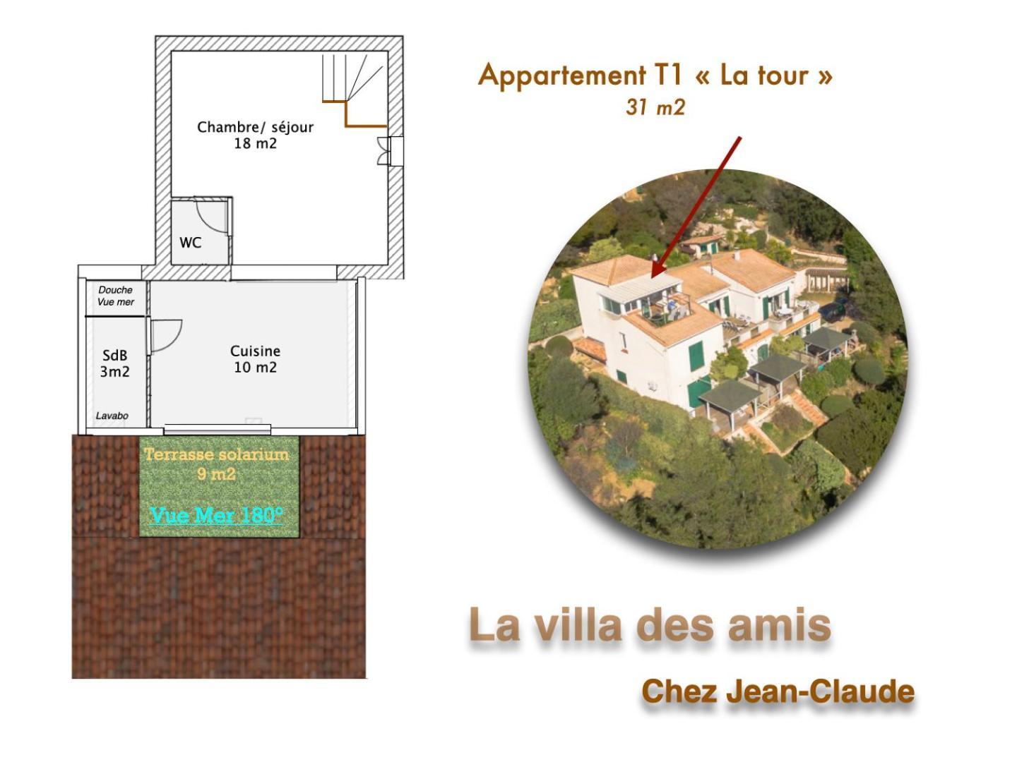 Chez Jean Claude La Des Amis Appartamento