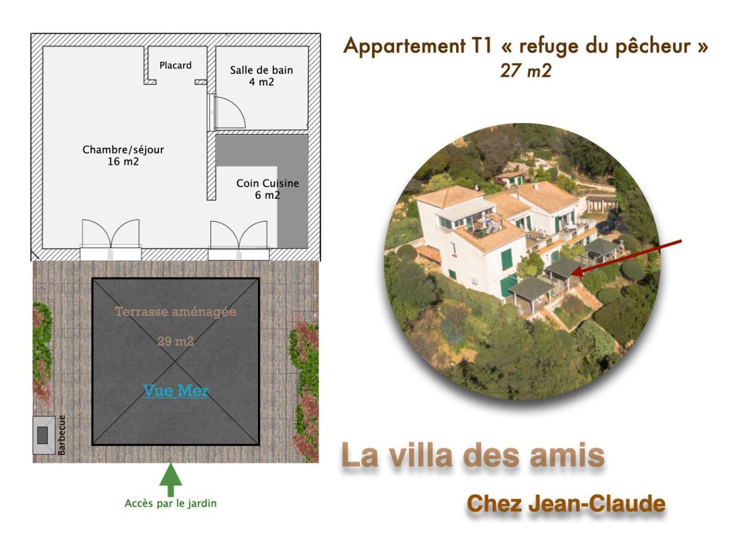 Apartment Chez Jean Claude La Des Amis